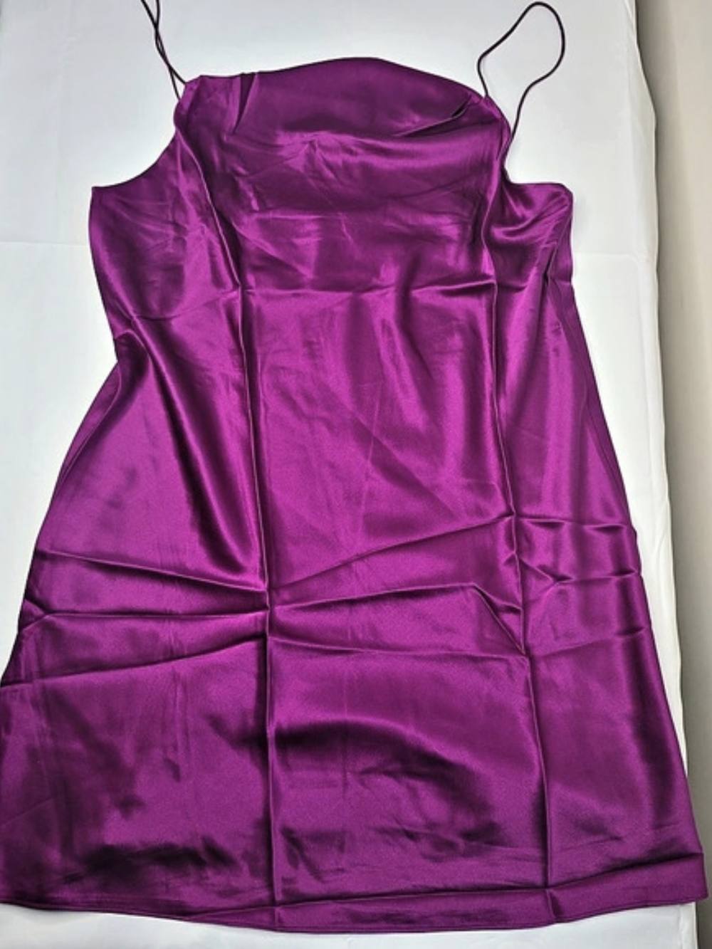 Cami NYC Axel Mini Silk Mini Dress in Pink Size Large NWT